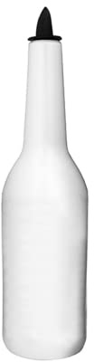 bar@drinkstuff White Flair Bottle - 750ml Practise Flair Bottle