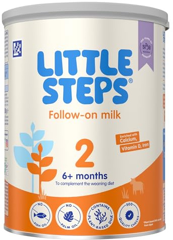 LITTLE STEPS Stage 2 Follow-on Baby Milk Formula Powder From 6-12 Months 800g