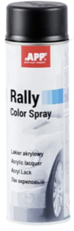 APP Bombe de peintures noir matt, 400ml, carrosserie