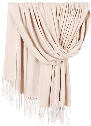 YAOMEI Unisex Damen Herren Schal Schlauchschal, 2018 Winter Feinstrick Halstücher Stolen Umschlagtücher Schal Warmes Halstuch (78.74 * 27.56 Zoll (200cm * 70cm), Aprikose)