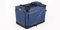 COOL PET Hundekiste, Hundewagen, Transportbox, Kiste, Käfig, Box für Hund 122x79x99cm (blau)