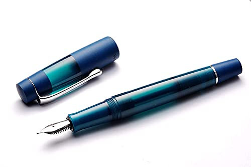 OPUS 88 Koloro Fine Nib Fountain Pen, Blue