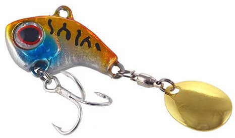 U-K 1 leurre de pêche rotatif en métal VIB vibrant, cuillère, jigs, truite, hiver, pêche dure, Tackle Pesca 9gpractical Design et durable.
