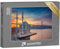 puzzleYOU: Puzzle 2000 Teile „Moschee mit Brücke über den Bosporus, Istanbul, Türkei“ – aus der Puzzle-Kollektion Brücken, Aus Aller Welt, Brücken & Brunnen
