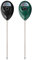 Misuratore di umidità del suolo misuratore di umidità per piante domestiche tester per terreno sensore di igrometro per giardino prato per uso interno ed esterno non richiede batteria (nero e verde)