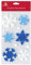 Tallon International Adhesivo de gel para ventana de Navidad, decoración de gel de Navidad (copo de nieve (22006))