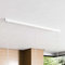 Lightstock SLIM RECTANGLE, rechteckiger Baldachin für Lampe mit 3 Kabelauslässen (L 110 x H 3.0 x B 2.5 cm), WEISS, ideal für Esstisch, inkl. WAGO-Klemmen