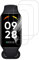 MEMELOKA 3 Piezas Protector de Pantalla Xiaomi Smart Band 8 Active/Redmi Smart Band 2, TPU Película de Hidrogel Flexible con Marco de Instalación, Alta Definición y Alta Sensibilidad