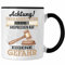 Trendation - Anwalt Tasse Geschenk Lustiger Spruch Geschenkidee Kaffeebecher für Juristen (Schwarz)