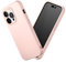 RhinoShield Case kompatibel mit [iPhone 14 Pro] | SolidSuit - Stoßdämpfende & schlanke Schutzhülle mit Premium Finish - 3.5 Meter Fallschutz - Samtrosa