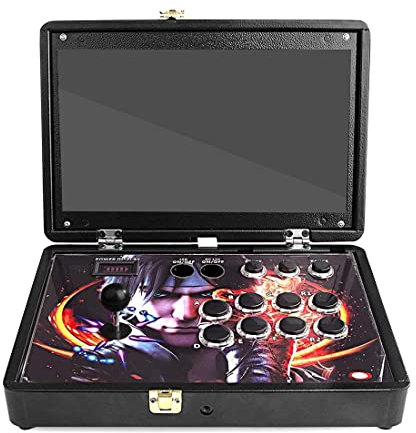 ASVIL Pandora Plus Game Console, Plug and Play 14-inch 32G Built-in 13000 Games, Portable Mini Retro Home Arcade for Kids and Adults