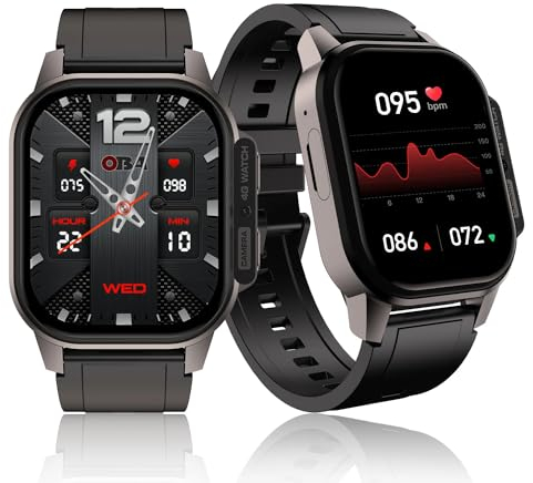 OBA Smartwatch 4G LTE Smart Watch Monitoraggio Salute, cardio, Cassa 49mm, Ossigeno O2, fitness, GPS integrato, IP67,fotocamera, display OMOLED,Batteria 1000Ah, smartphone in soli 49mm Watch S5