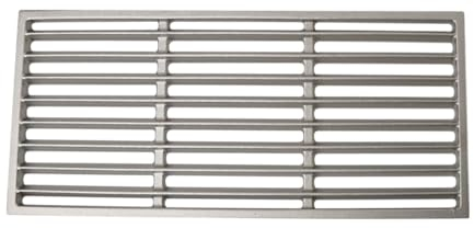 SANTOS Guss-Grillrost - Grillrost Edelstahlguss - passend für Napoleon Rouge 525 - Grillrost 14x45cm - Gasgrill-Ersatz-Grillgitter aus gegossenem Edelstahl