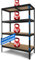 SCHWANFELD®180x120x60cm Schwerlastregal Lagerregal [2400KG] - Kellerregal Metallregal - Hochwertiges Werkstatt Regal Keller - Leichter Aufbau Steckregal - Regal Metall - Lastenregal Regalsystem