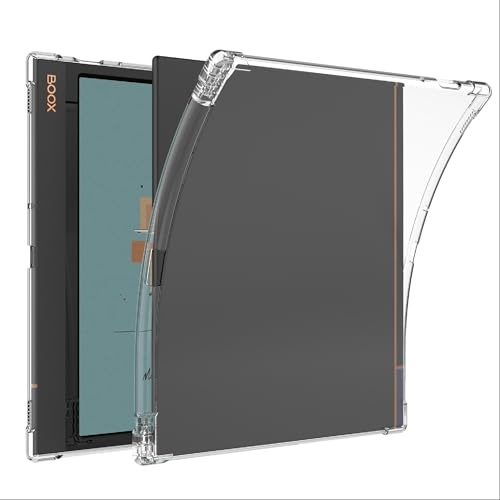 GIOPUEY Hülle für Boox Note Air/Air2/Air2 Plus, Weiche TPU Rückenschale, Dünne Abdeckung, Airbag Schutz, Case Kompatibel mit Boox Note Air/Air2/Air2 Plus-Transparentes