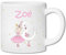 Tasse enfant résistante personnalisée – Ajoutez le prénom | Cadeau original pour enfant | Plusieurs motifs | Plastique solide | 180mL (Danseuse et cygne)