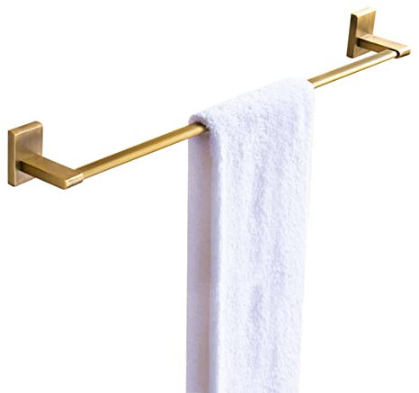 QUEAWOQ Handtuchhalter zur Wandmontage, Badezimmer, selbstklebend, ohne Bohren, Handtuchhalter aus rostfreiem Messing, für Küchen-WC, B40 cm (B60 cm) Octopus feet