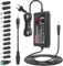 72W Fuente de alimentación Universal Regulable 3V - 24V 3A Adaptador Universal de CA/CC 100V-240V Cargador Universal Portatil con 14 Puntas y convertidor de Polo