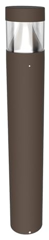 Choierlight Commercial LED Bollard Path Lights 24W/19W/14W Watt Tunable 3000K/4000K/5000K Color Selectable 140LM/W 120-277V Dimmable 42 Modern Landscape Lighting for Garden Pathway UL DLC (Type 3)