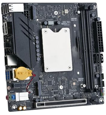 Fit For ERYING LGA 1700 Mini ITX Motherboard CPU Combo Interposer I7 13700H Procesador 14C20T DDR5 RAM NVME M.2 Slot Kit PC Completo motherboard