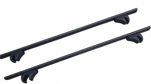 Dachträger Für VW Für Sharan Für 7N 2011–2023 2 Stück Schwarze Dachgepäckträger Querträger Mit Dachreling Aluminium-Autogepäckschienen Dachreling
