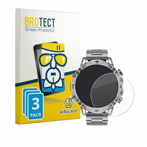 BROTECT Schutzglas für LIGE EF18 1.7 | 3 Stück Transparenter Displayschutz Made in Germany Schutzfolie Panzer Folie Glas 9H Anti-Fingerprint Einfache Montage Clear
