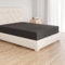 Amazon Basics Soft Microfibre King Fitted Sheet, Deep Pocket 12 inch (30 cm), Black