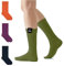 von Jungfeld - 1 Paar Herren Socken aus Bio-Baumwolle - Strumpf Herrensocken Gr. 42-44 grün