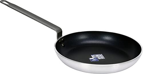 YATO Bratpfanne Crepespfanne Fischpfanne Alu Teflon Antihaftbeschichtung Gastronomie Qualität, Pfannen-Modell:Bratpfanne, Mass:Ø285x(H) 45mm