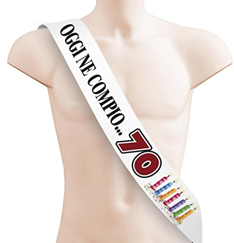 Bombo Banda de Premio Cumpleaños, Color blanco., Talla única