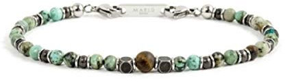 Bracciale Pietra Verde Marlù Man 1BR0013