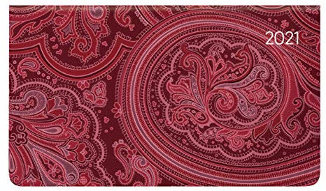 Ladytimer Pad Arabian Pattern 2021 - Taschen-Kalender 15,6x9 cm - Muster - Weekly - 128 Seiten - Notiz-Buch - Alpha Edition: Taschen-Kalender - Muster - Notiz-Buch