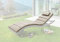 Destiny Liegenauflage Wave 200x63/71x5cm, mit Reißverschluss, Sand