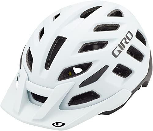 Giro Radix MIPS Fahrradhelm – MTB Helm – MIPS Schutzsystem – In-Mold Konstruktion – Belüftungssystem – Matte White, Größe: M