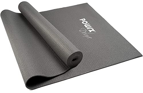 Yogamatte (Grau) ca. 173 cm x 61 cm x 0,4 cm, airtrack matte 2m
