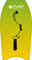 Pure4Fun Composite Bodyboard, gelb, 37 Inches (94cm)