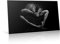 Aesthetic Bilder Schwarz-weißer Löwe mit sexy nackter Frau Deko Wohnzimmer - Bilder Deko Schlafzimmer - Poster Set - Wandbilder - Poster & Kunstdrucke 60x80cm(23.6x31.5inch) Ungerahmt