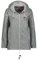 Geographical Norway Boat Lady - Veste Coupe Vent Femme Outdoor - Blouson Imperméable Manches Longues Femmes - Manteau Tactique Résistant Pluie (Gris_clair XL Taille 4)