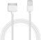 DCNETWORK Cable USB de sincronización y Cargador para iPhone 4, 4S, 3G, 3GS, iPad 1, 2, 3, iPod Touch Nano de 30 pines, adaptador de datos, 3.3 pies (blanco)