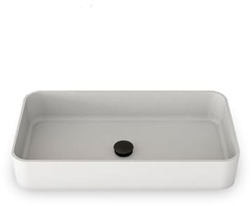Aufsatzwaschtische aus Mineralwerkstoff (60 x 30 x 12 cm)
