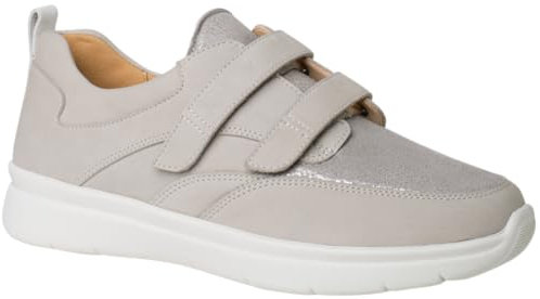 Ganter Damen KIRA Sneaker, lightgrey, 42.5 EU X-Weit