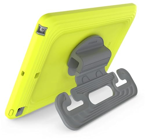 OtterBox EasyGrab Schutzhülle für iPad 7., 8. und 9. Generation (10,2 Zoll Display – 2019, 2020 & 2021 Versionen) mit Ständer, Autohalterung, Martian Green