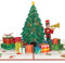 papercrush® Pop-Up Karte Weihnachtsbaum O du Fröhliche - Besondere 3D Weihnachtskarte mit geschmücktem Christbaum, Nussknacker & Liedtext, „Frohe Weihnachten“ Karte für Kinder (Mädchen und Jungen)