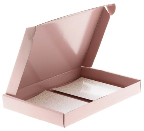 50x Maxibriefkarton Altrosa A5 - Versandkarton - Karton