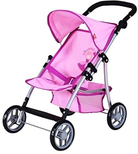 KNORRTOYS.COM 16837 Puppenwagen, Princess pink