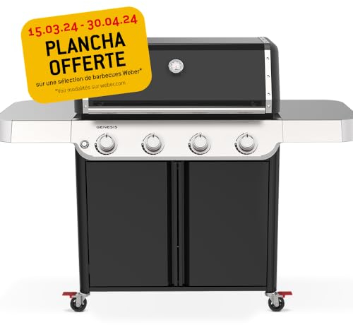 Weber Barbecue gaz Genesis E-415, 4 brûleurs PUREBLU, 14000 W