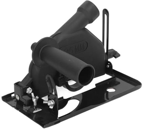 Ngle Grinder Holder, Adjustable Stand and Protective Shield Angle Grinder Machine Base for 100-125mm Angle Mill Easy Installation Iron and ABS Materials Die Grinder Accessories