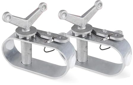 NEWHE 2 Stück Spannschloss für Seil Poolabdeckung, Aluminiumlegierung Spannschlösser für Poolabdeckungen,Spannverschluss Seil Seilspanner für Befestigung schwimmbadabdeckung