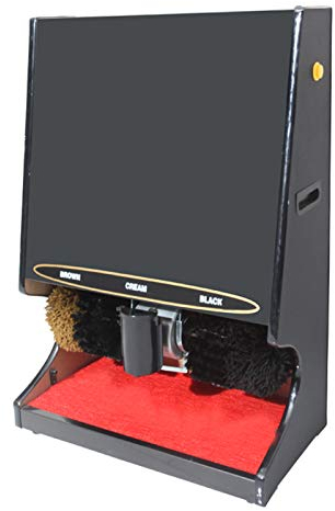 XNYXLPP Cireuse de Chaussures Domestique Verticale, cireuse de Chaussures Automatique, cireuse de Chaussures à Induction adaptée aux hôtels, centres commerciaux (E)