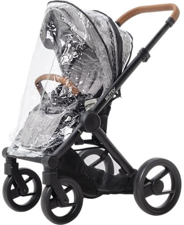 Mutsy, Regenschutz für Kinderwagen, Zubehör für Evo Kinderwagen, Kompaktes und langlebiges Design, einfach zu befestigen